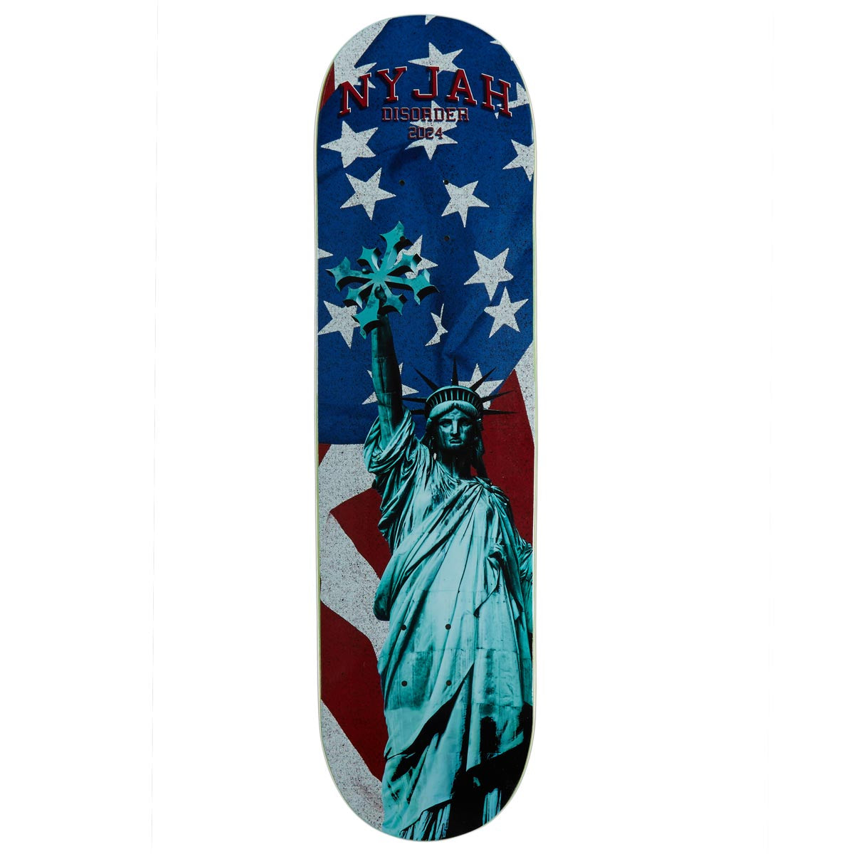 Disorder Statue Of Chaos Nyjah Skateboard Deck - Assorted - 8.25