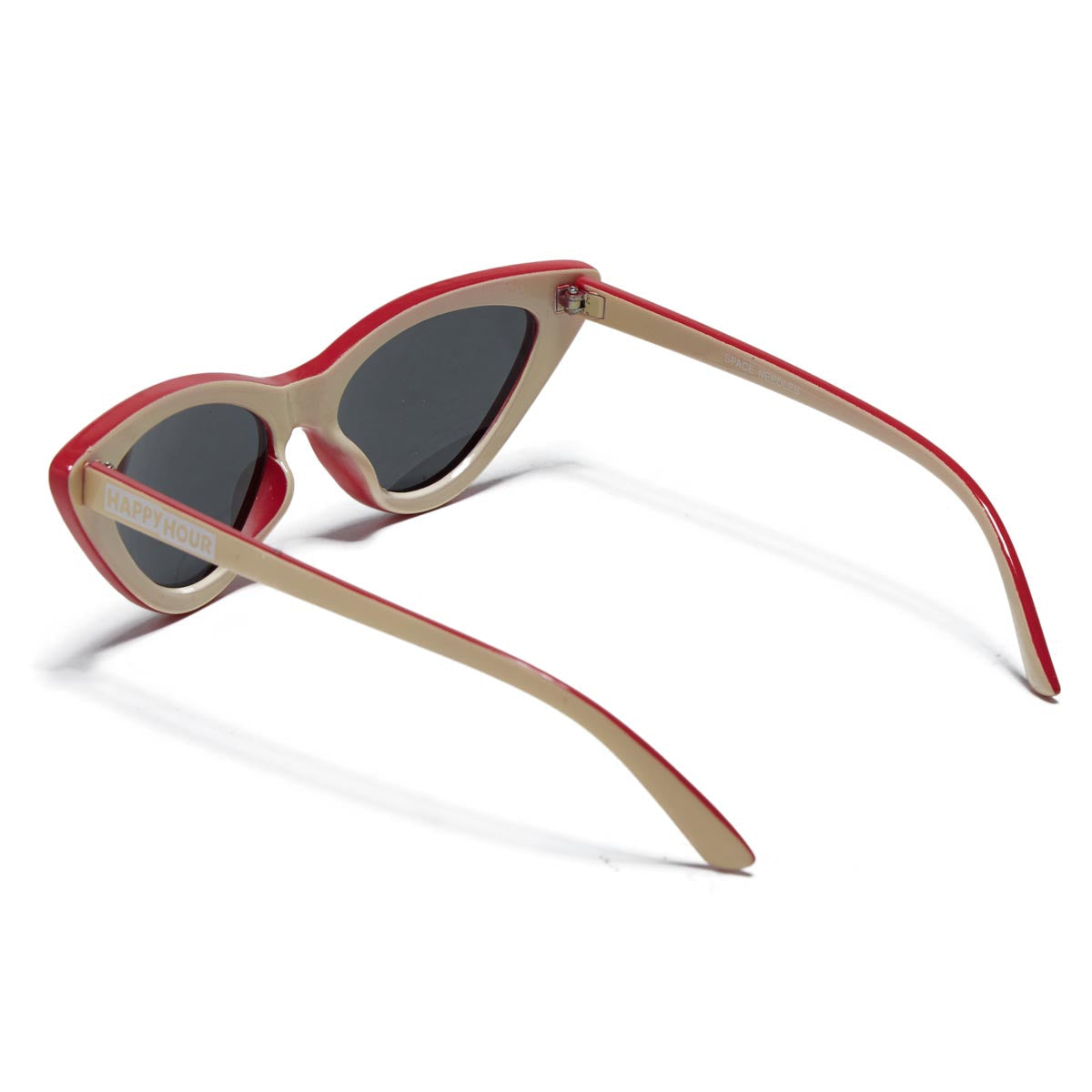 Happy Hour Space Needle Sunglasses - Cream/Red image 2