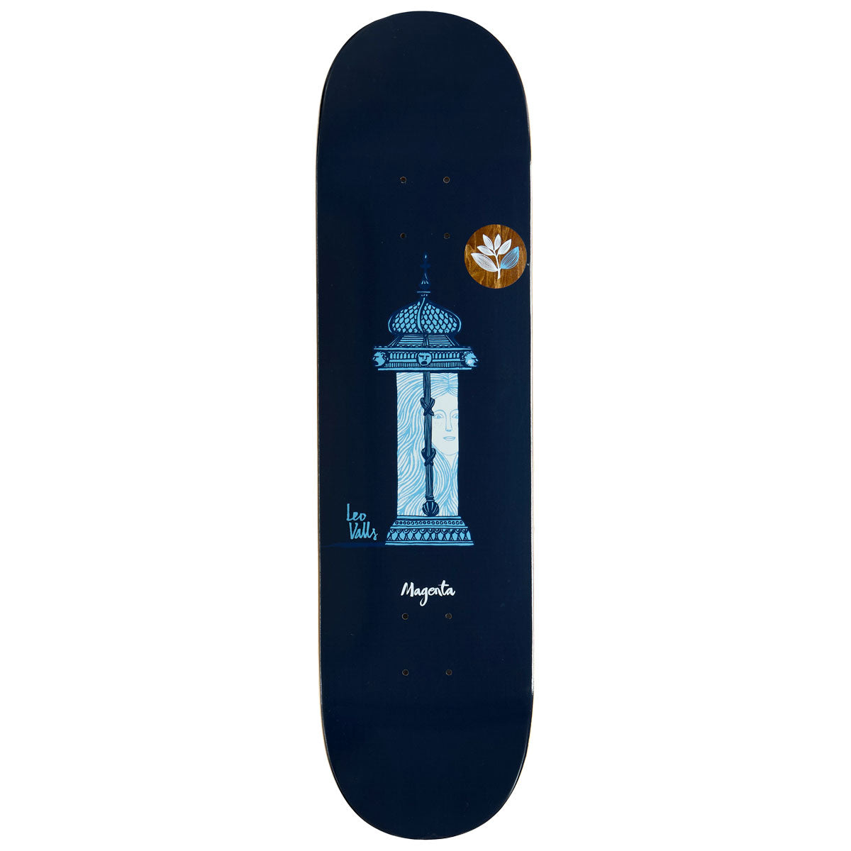 Magenta Leo Valls Relic Series Skateboard Deck - 8.25