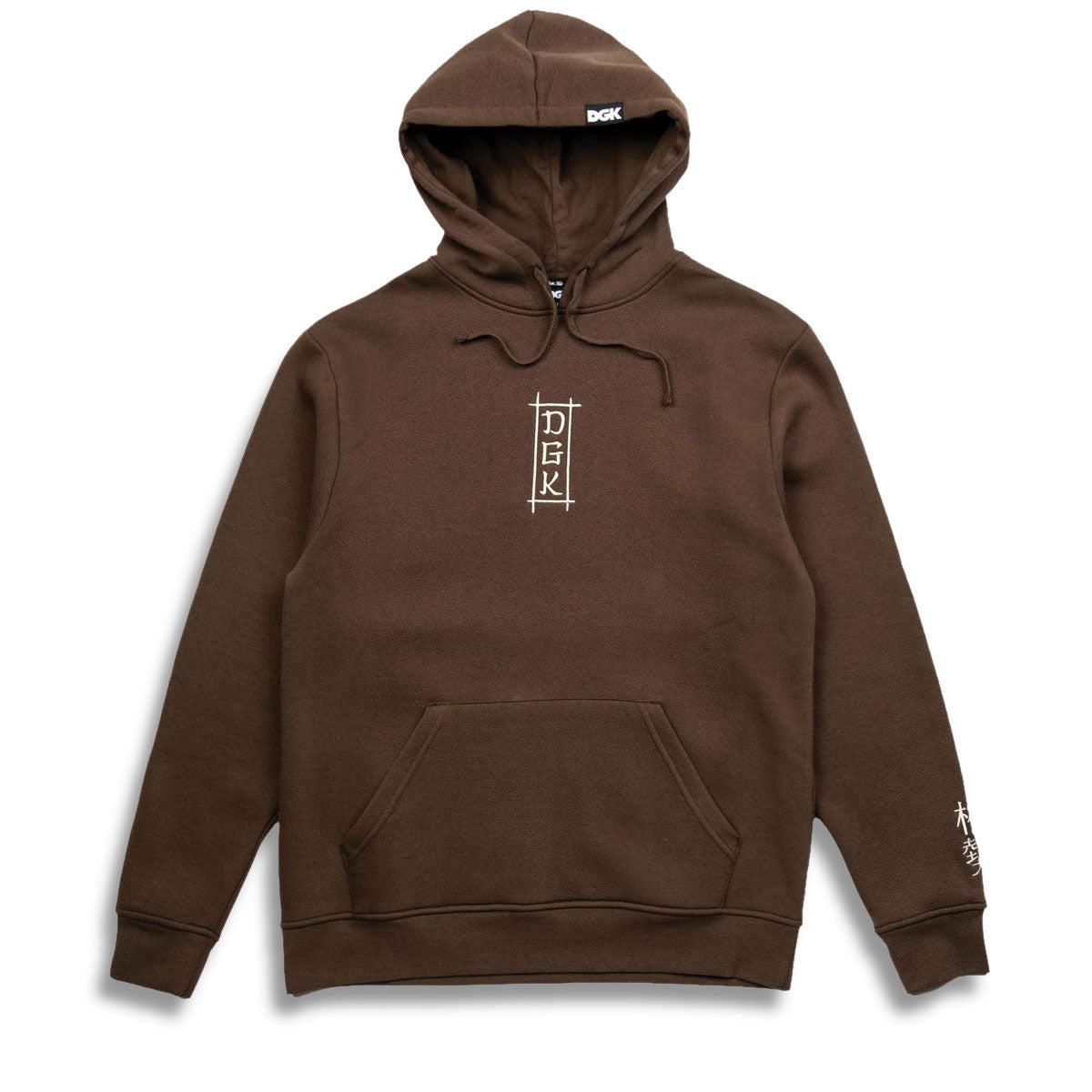 DGK Skateboards Clout Fleece Hoodie - Brown image 2