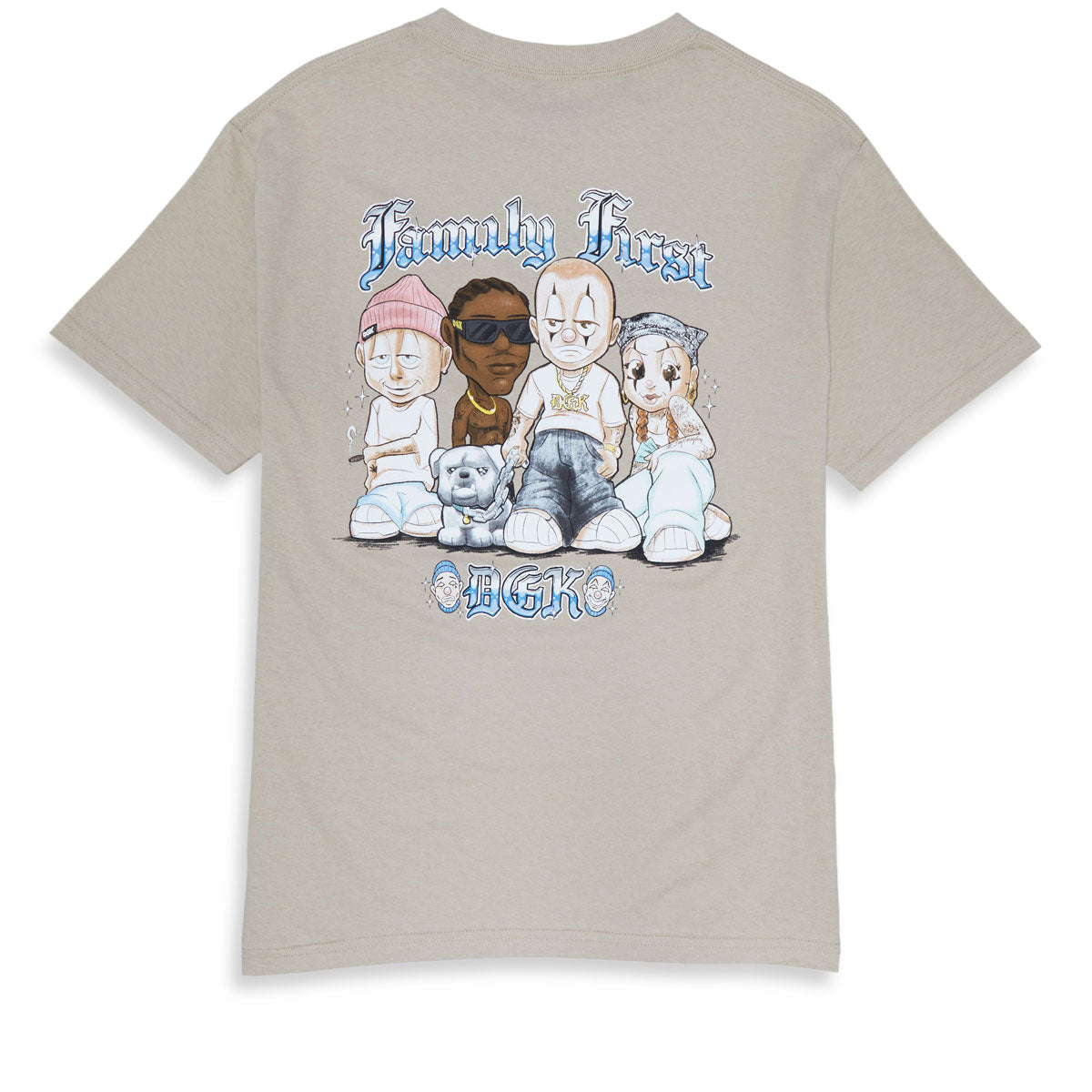 DGK Skateboards Family First T-Shirt - Sand image 2