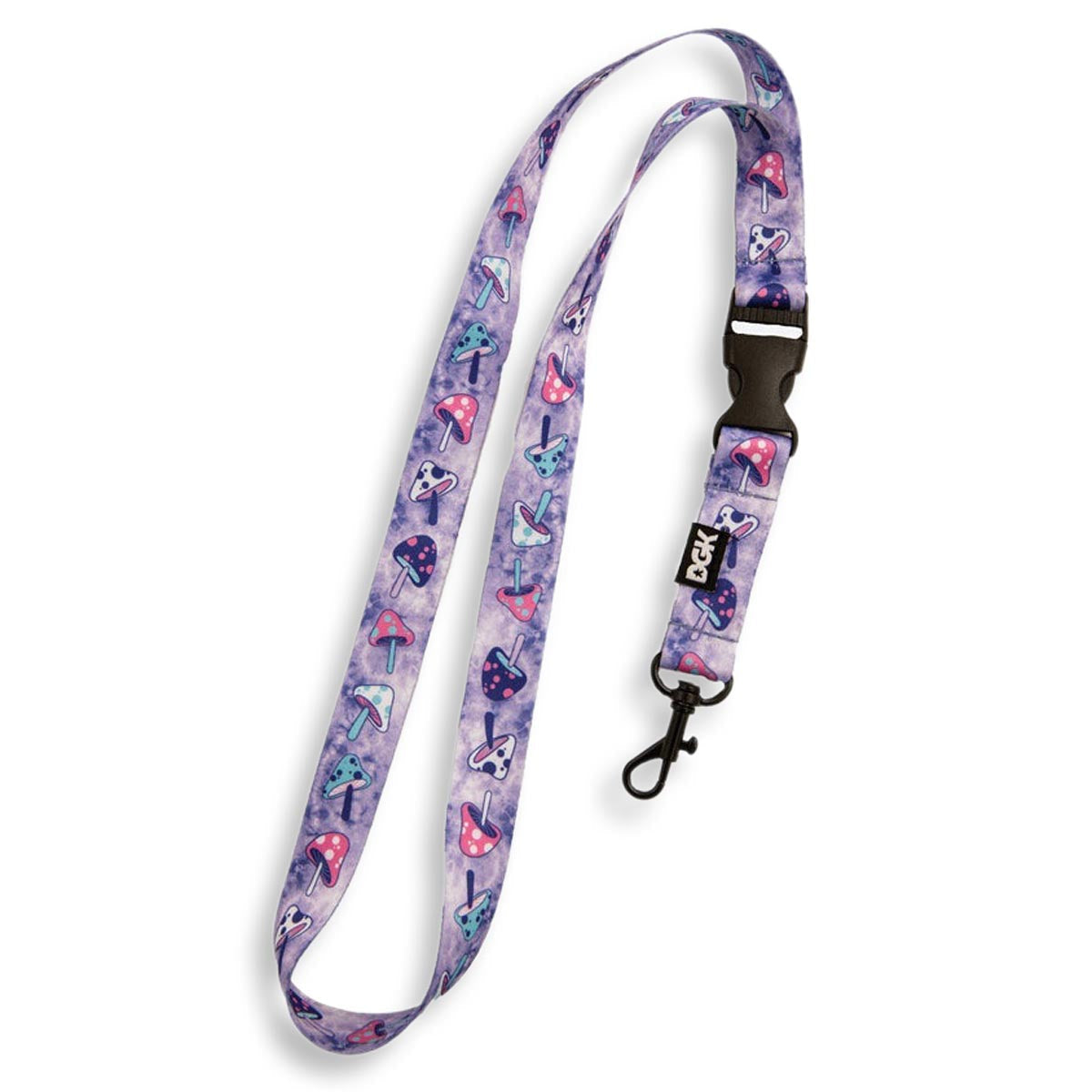 DGK Skateboards Trippy Lanyard - Purple Tie Dye image 1