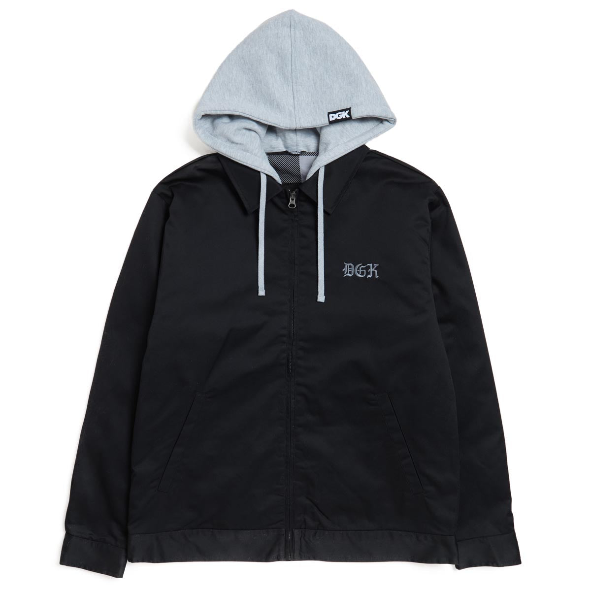 DGK Nuestra Hooded Jacket - Black image 2