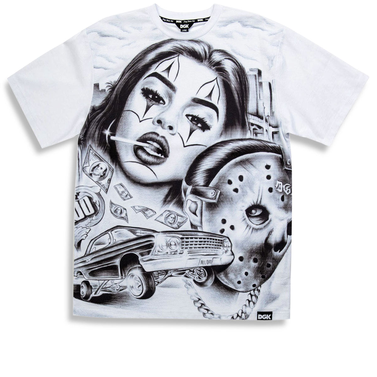 DGK Avenue Knit T-Shirt - White image 1