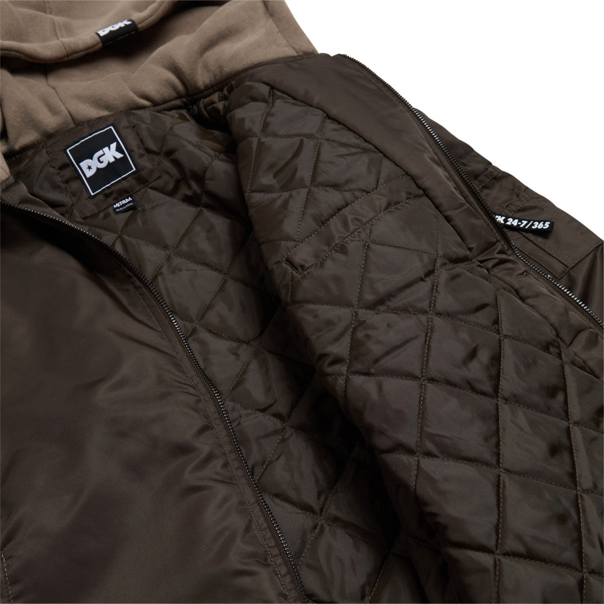 DGK Mindset Bomber Jacket - Brown image 4