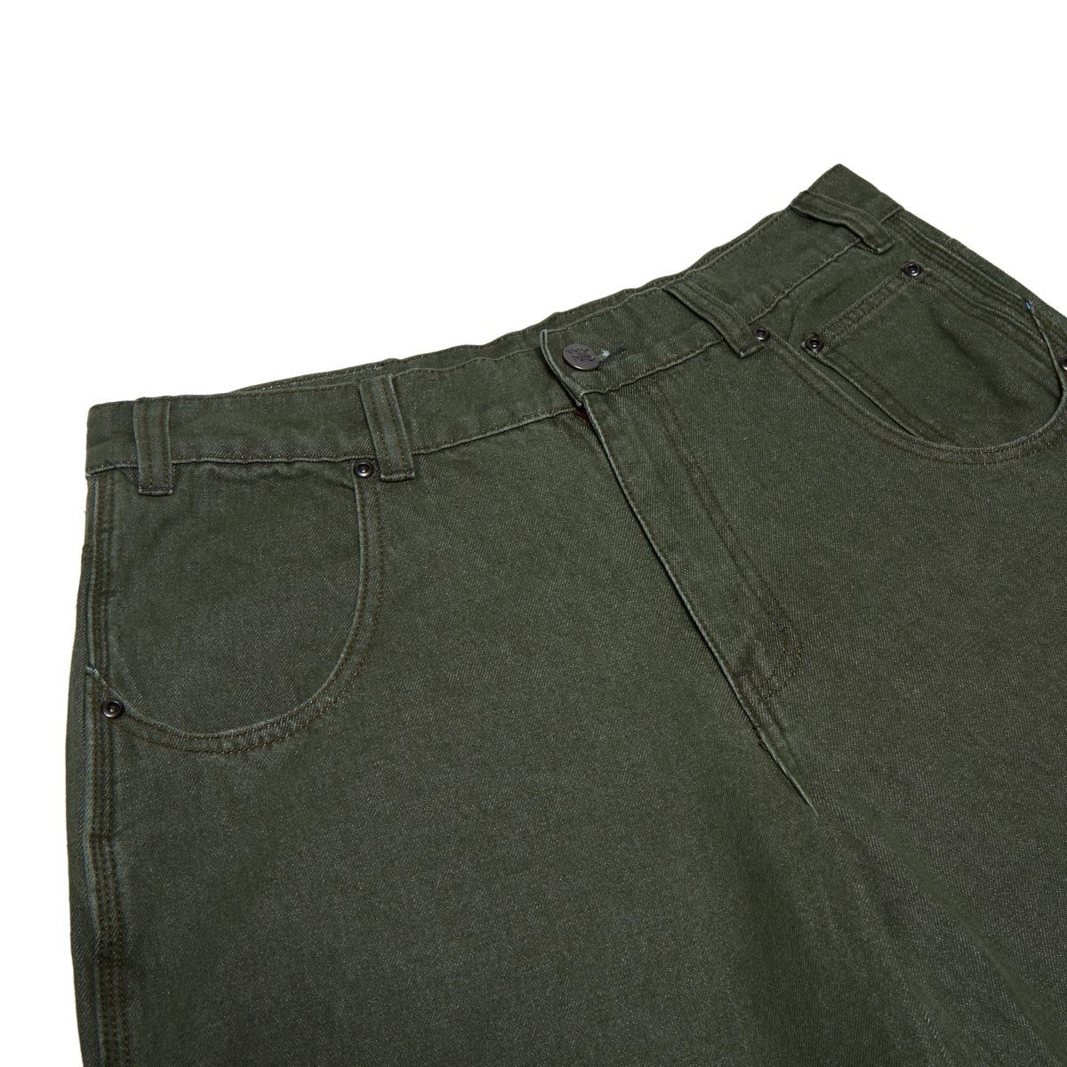 WKND Damn Near Carpenters Single Knee Jeans - Green image 3