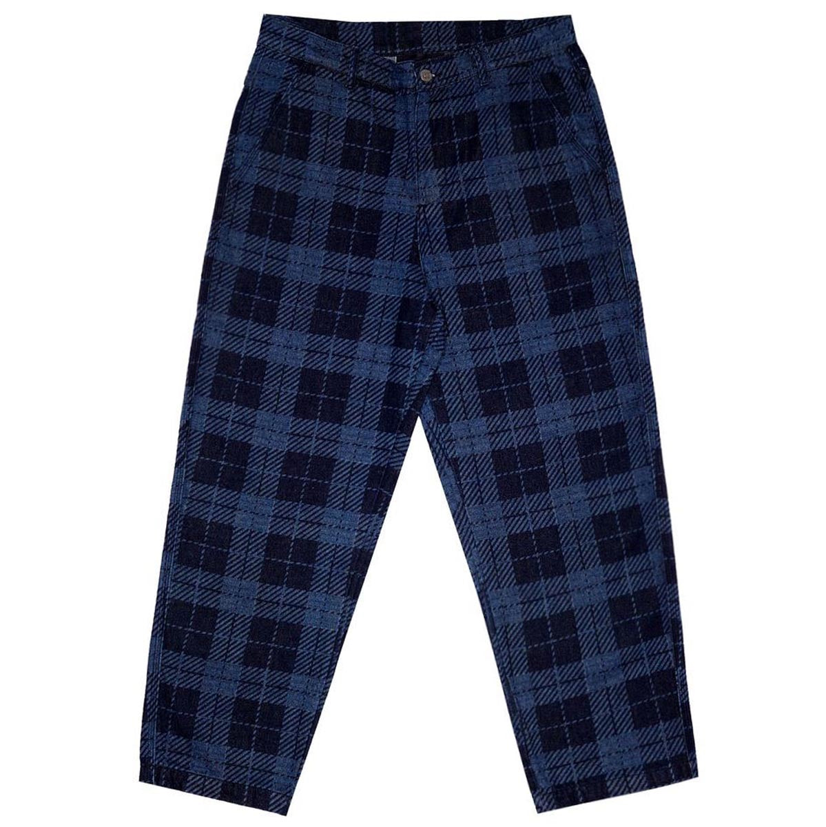 WKND Gene's Jeans - Plaid Blues image 1