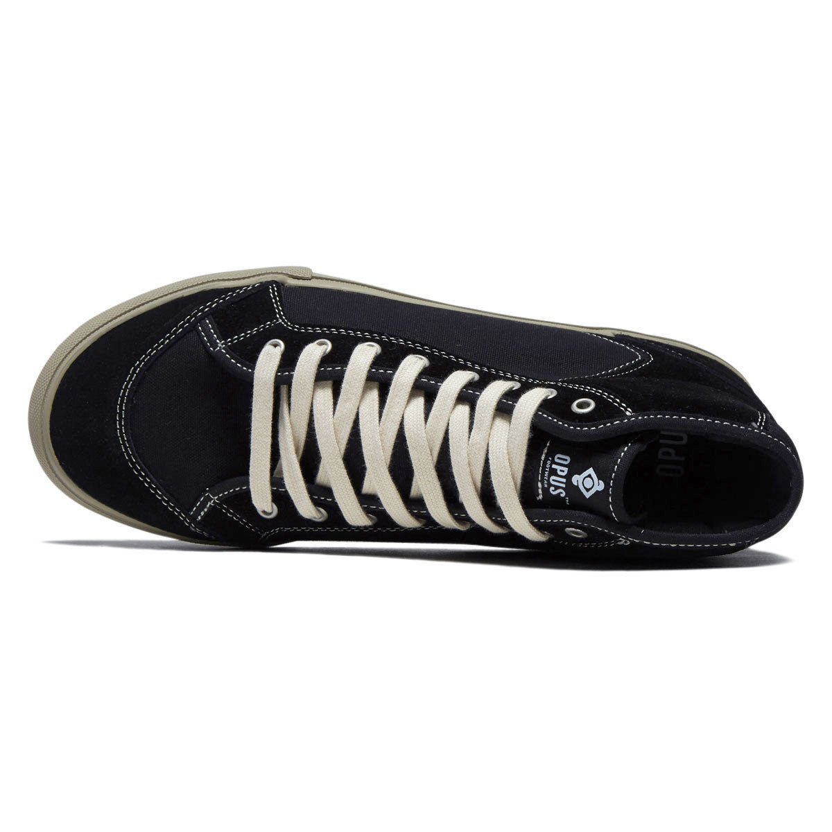 Opus Court Hi Shoes - Black/Cream image 3