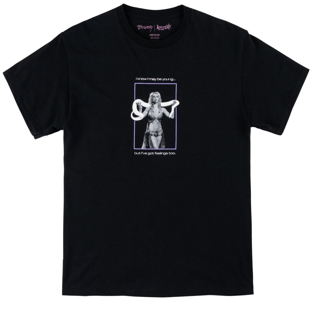 Welcome x Britney Princess T-Shirt - Black image 2