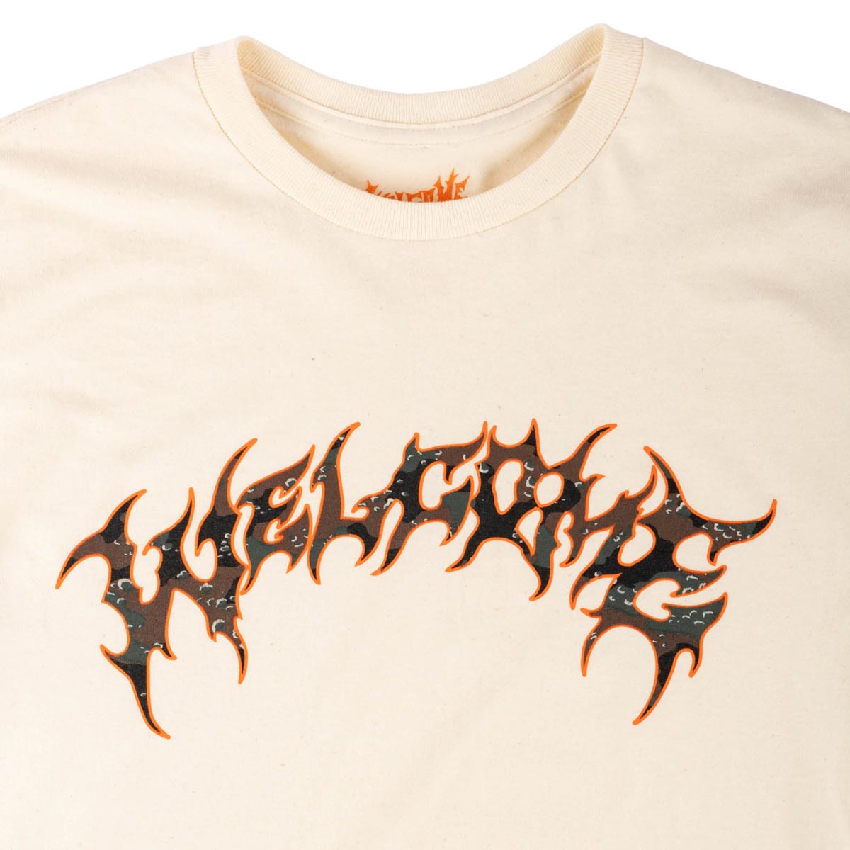 Welcome Barb Fill T-Shirt - Bone/Camo image 2