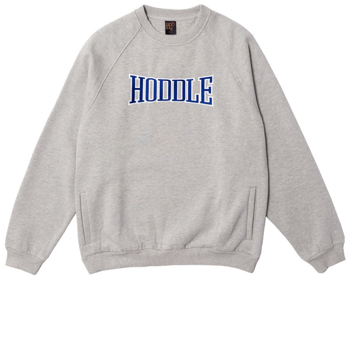 Hoddle Satellite Crew Sweater - Heather Grey image 1