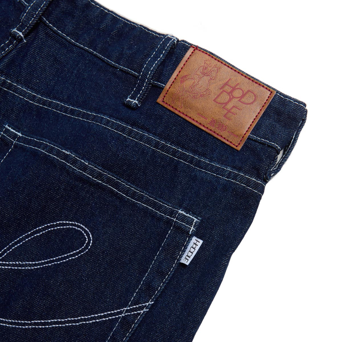 Hoddle 16o Denim Ranger Jeans - Indigo Denim/White Stitch image 4