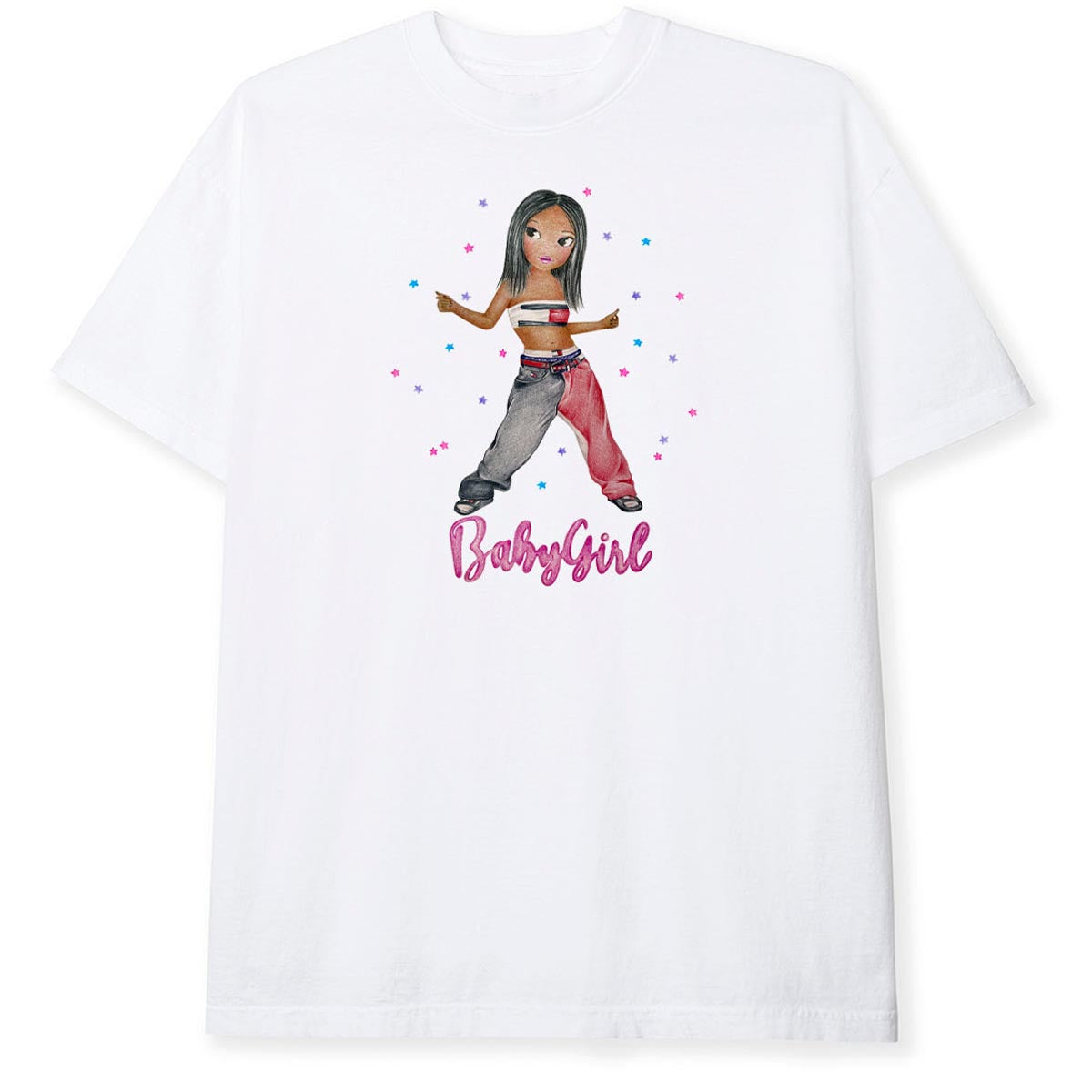 AM-FM Babygirl T-Shirt - White image 1