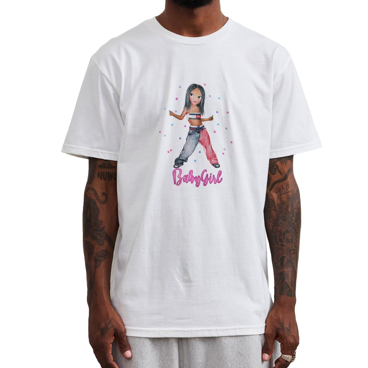 AM-FM Babygirl T-Shirt - White image 2