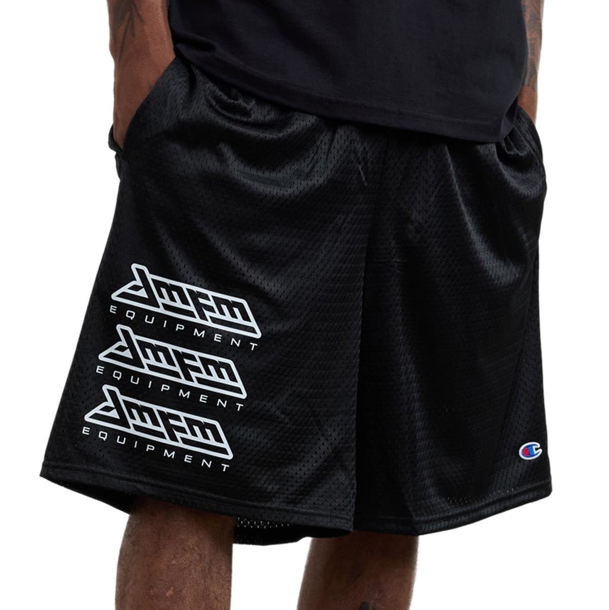 AM-FM Tracker Shorts - Black image 2