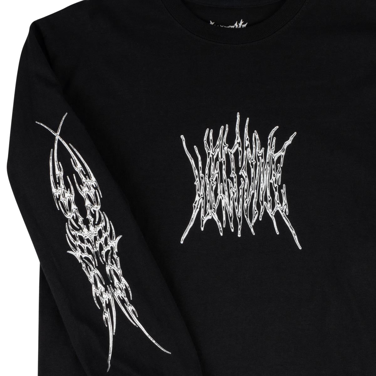 Welcome Chasm Long Sleeve T-Shirt - Black image 3