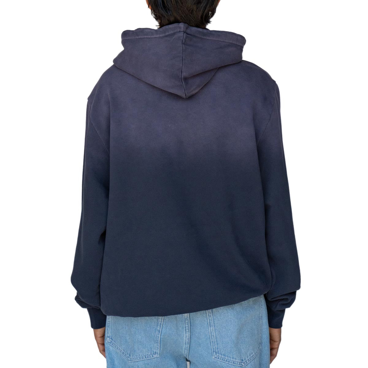 Welcome Chasm Embd Enzyme Wash Hoodie - Dark Sapphire image 2