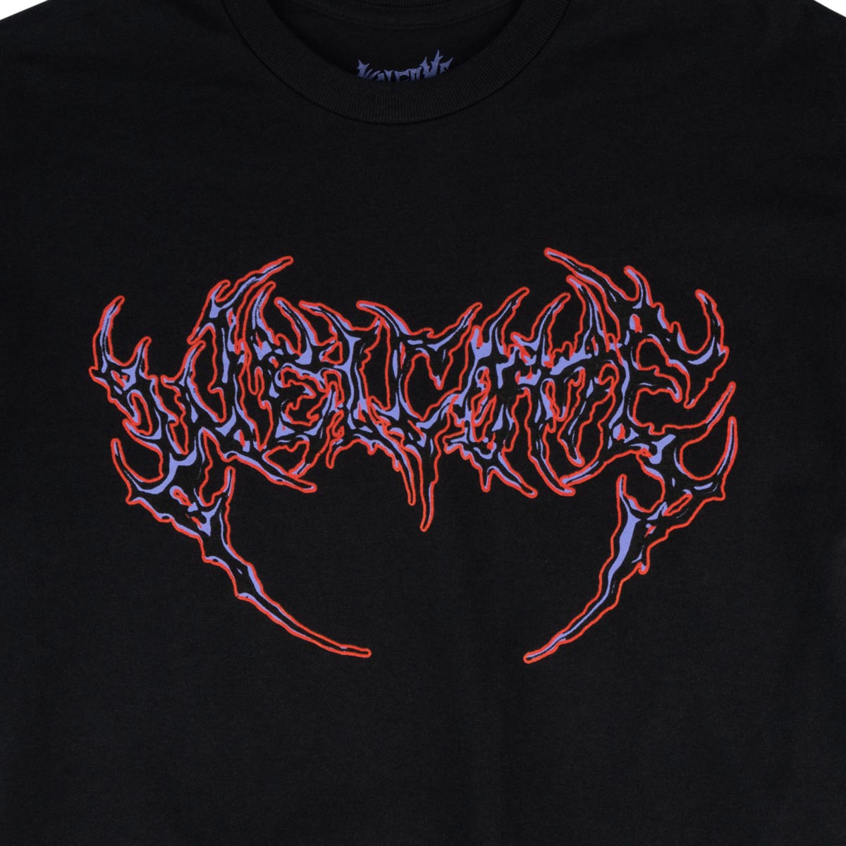 Welcome Fang T-Shirt - Black/Purple/Red image 2