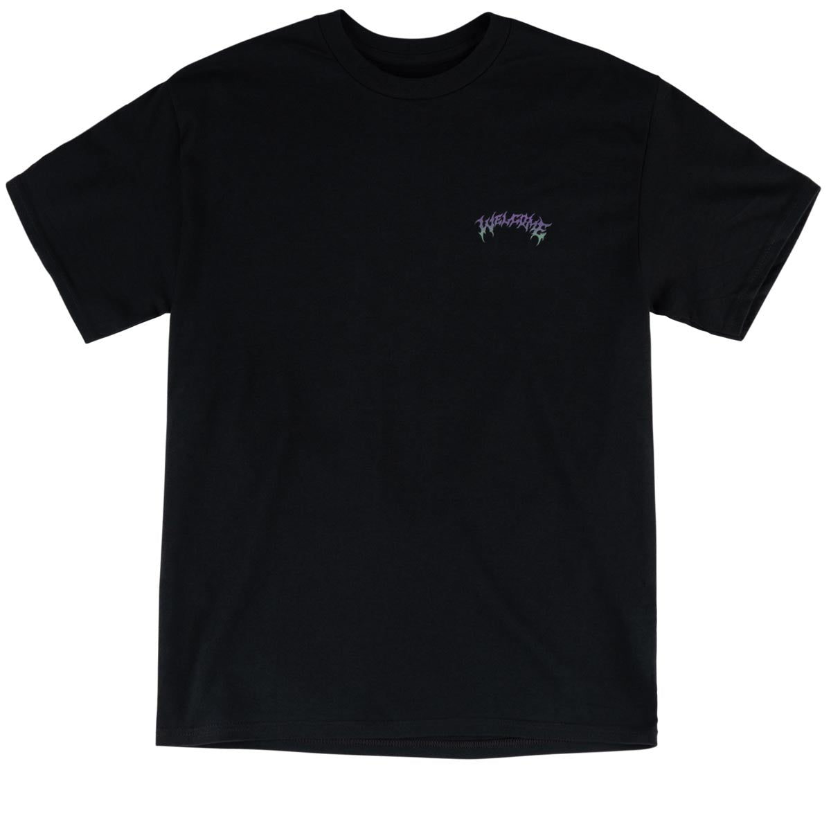 Welcome Gradient Barb T-Shirt - Black image 2