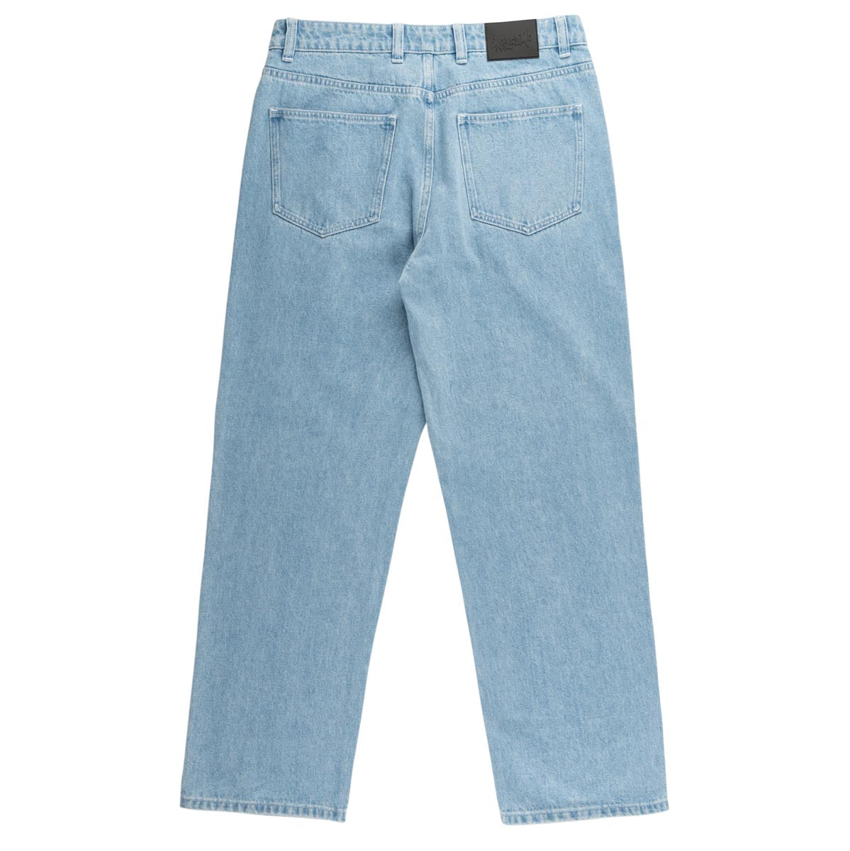 Welcome Immortal Loose Straight Denim Pants - Washed Blue image 3