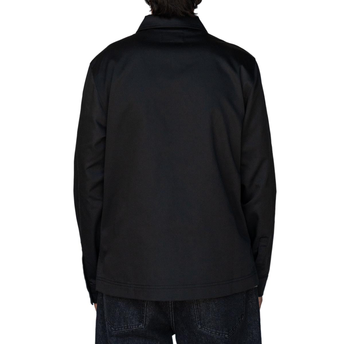 Welcome Nexus Embd Long Sleeve Twill Shirt - Black image 5