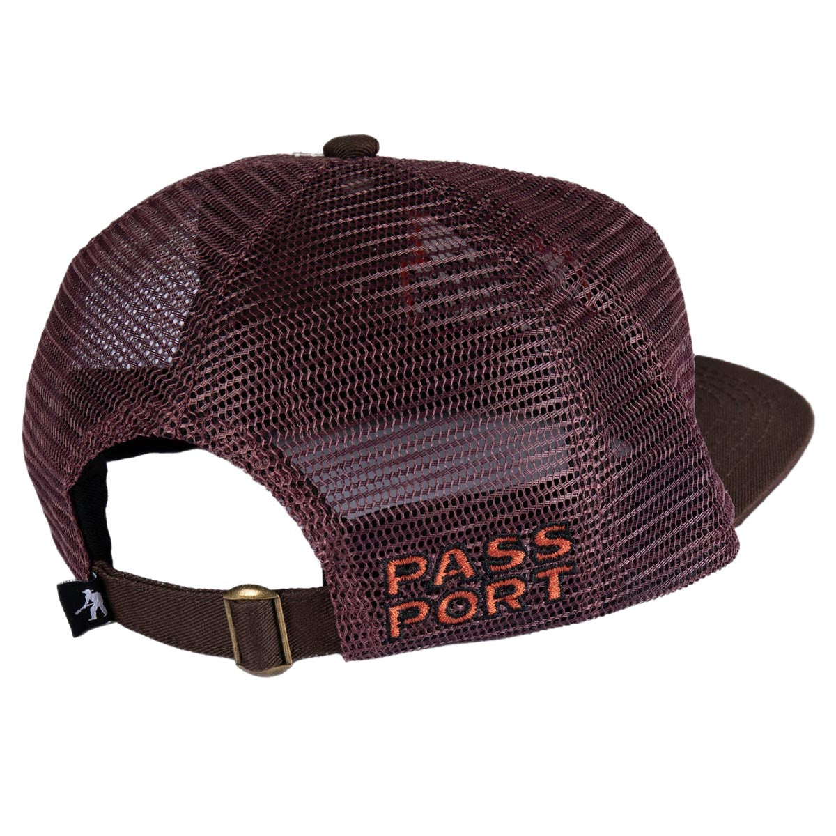 Passport Brush Fire Workers Trucker Hat - Choc/Off White image 3