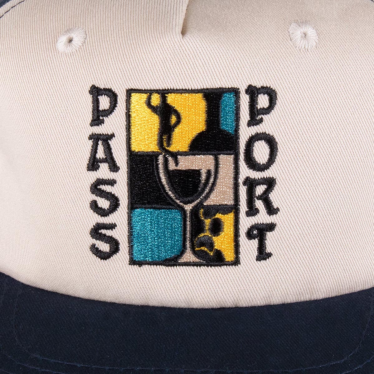 Passport Dine Em' Workers Hat - Navy/Off White image 3