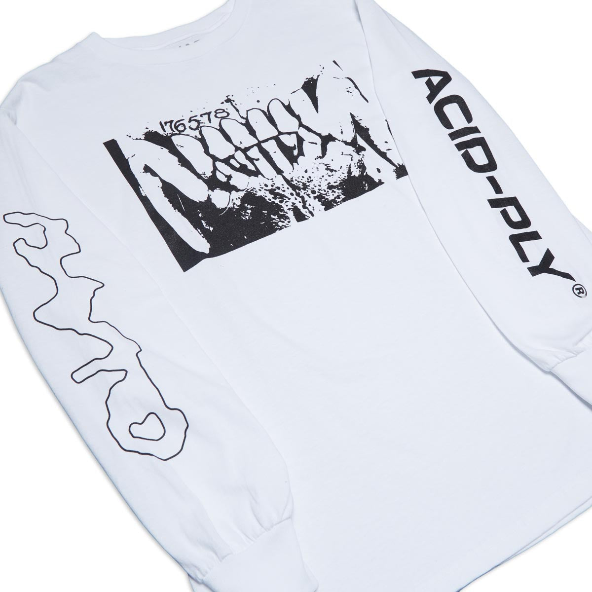 Quasi Rephlex Long Sleeve T-Shirt - White image 2