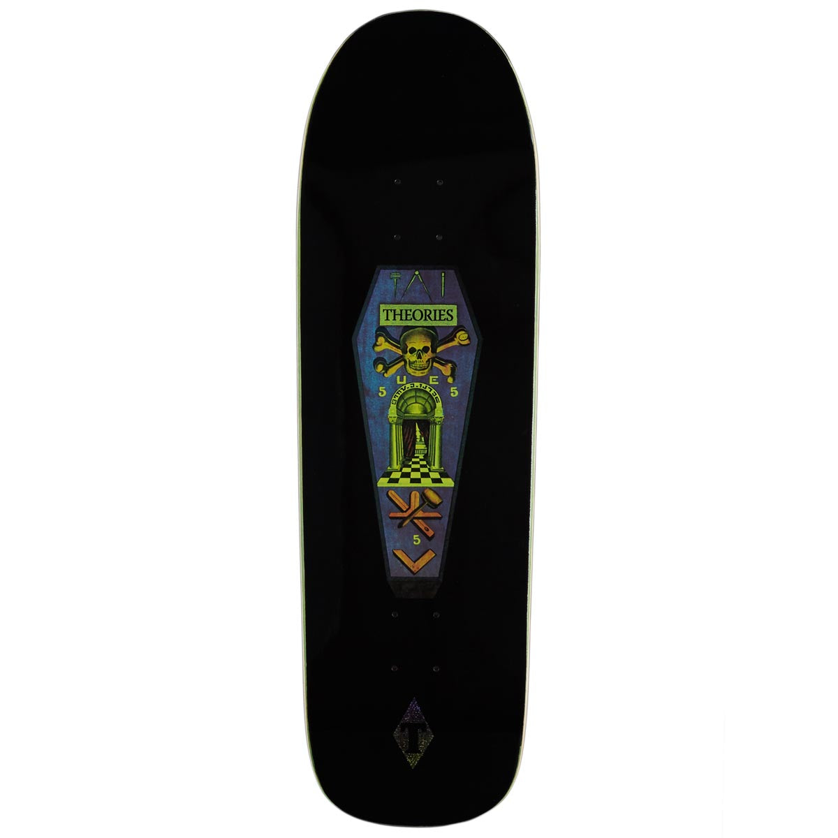 Theories Special Coffin Shaped Skateboard Deck - 9.25