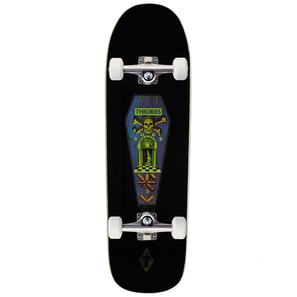 Theories Special Coffin Shaped Skateboard Complete - 9.50