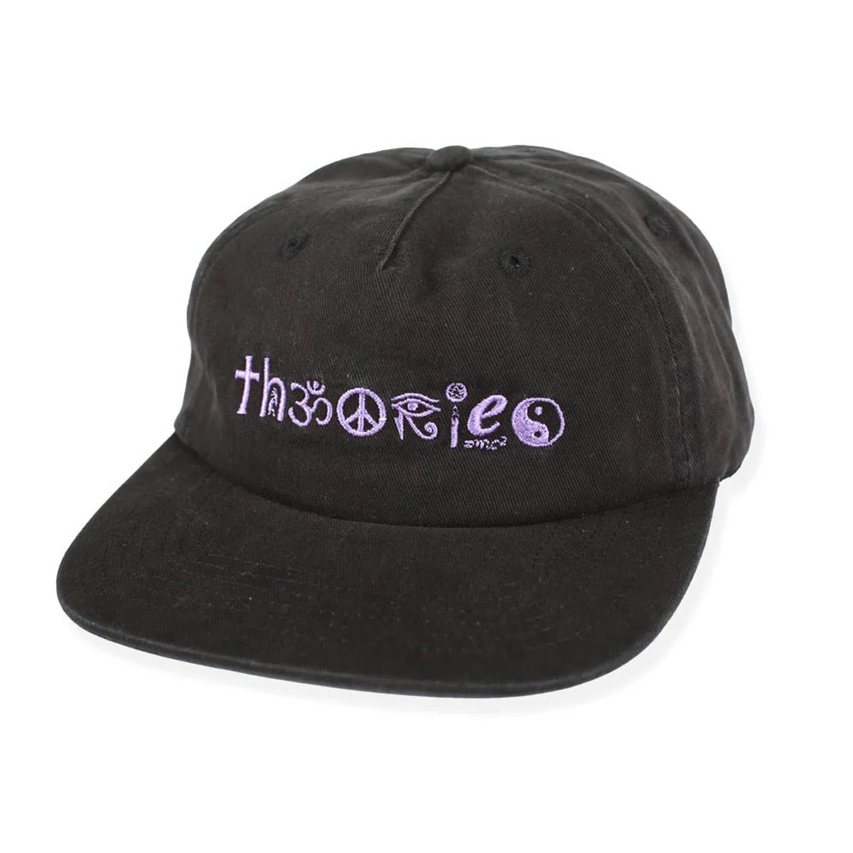 Theories Coexist Denim Snapback Hat - Washed Black image 1