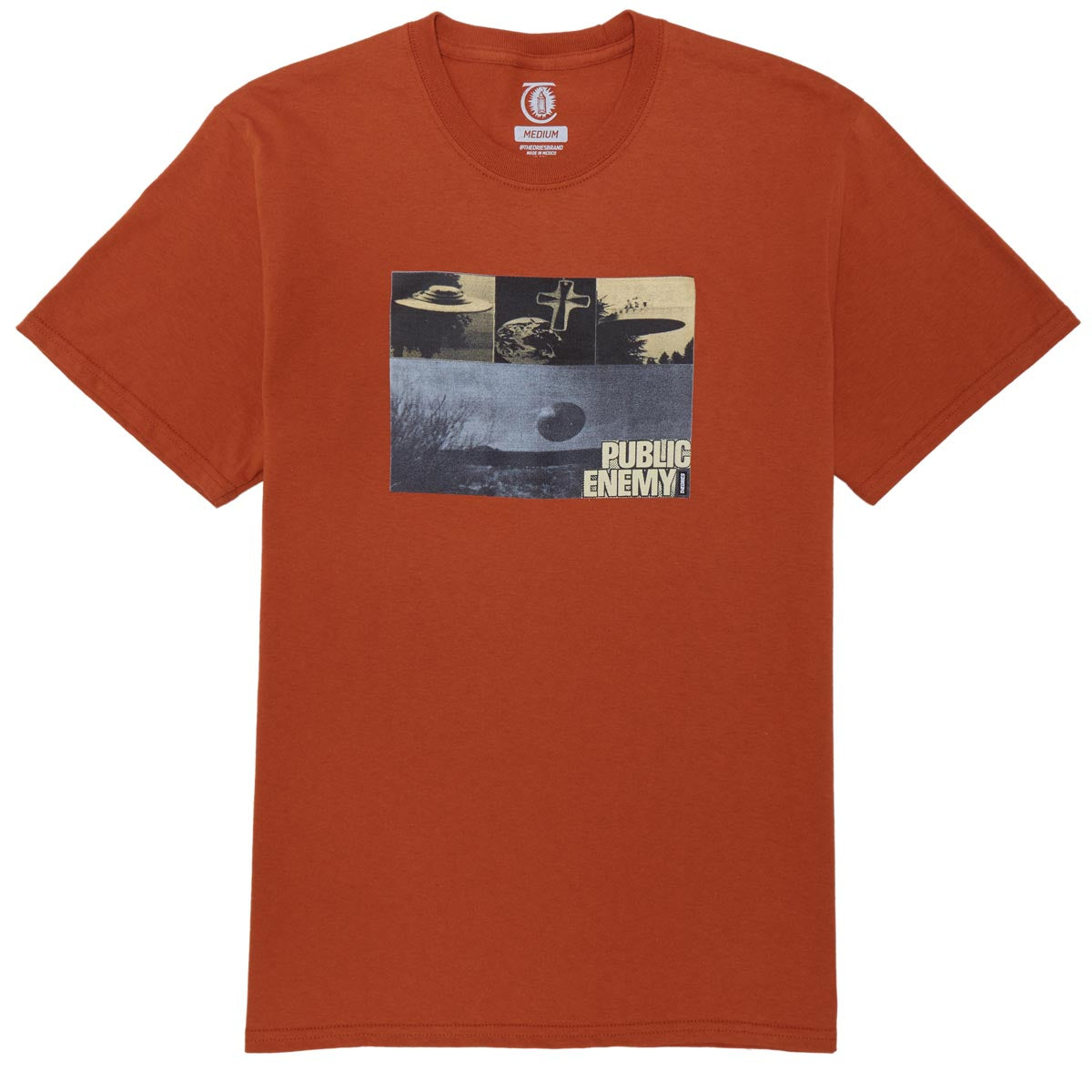 Theories Public Enemy T-Shirt - Texas Orange image 1