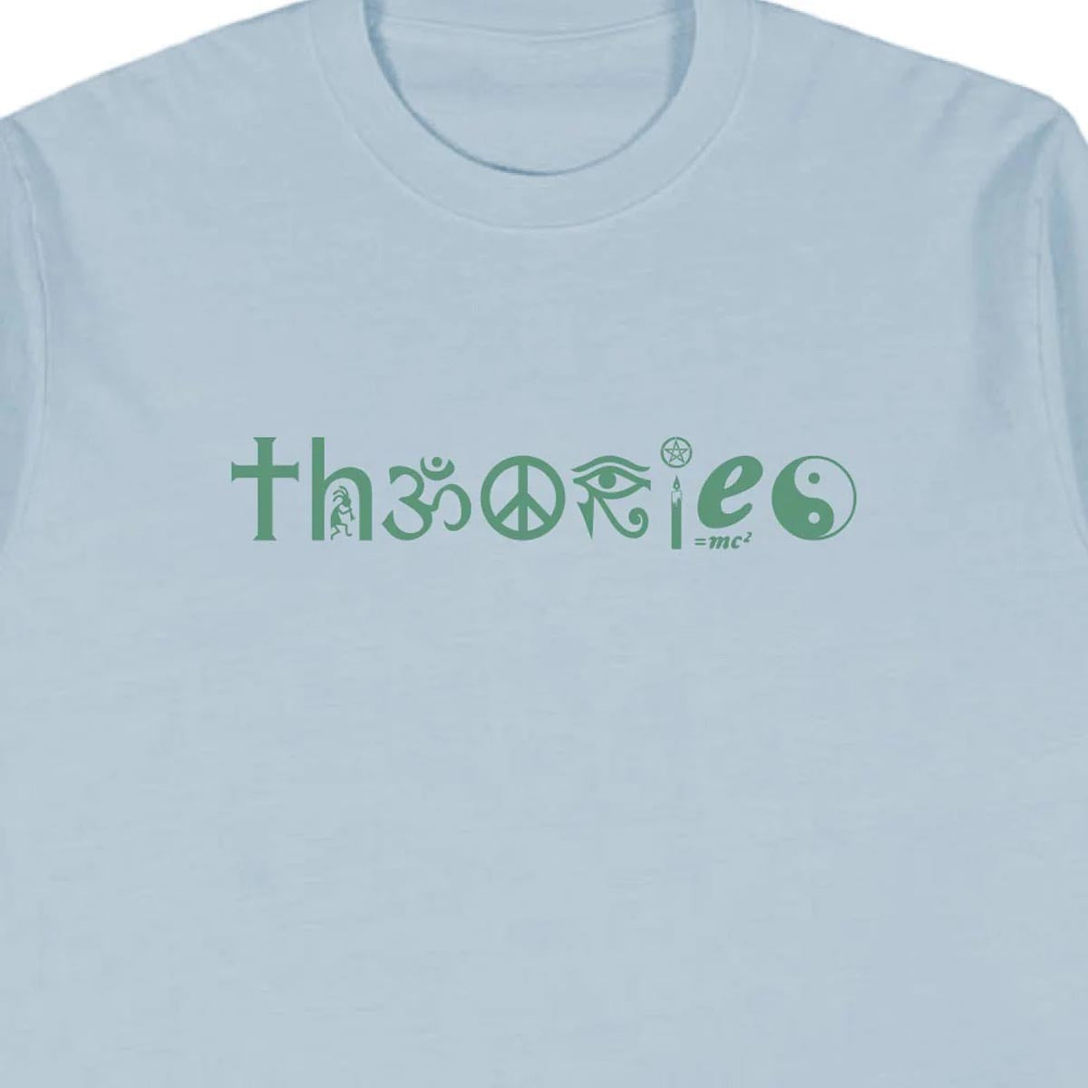 Theories Coexist Long Sleeve T-Shirt - Light Blue image 2