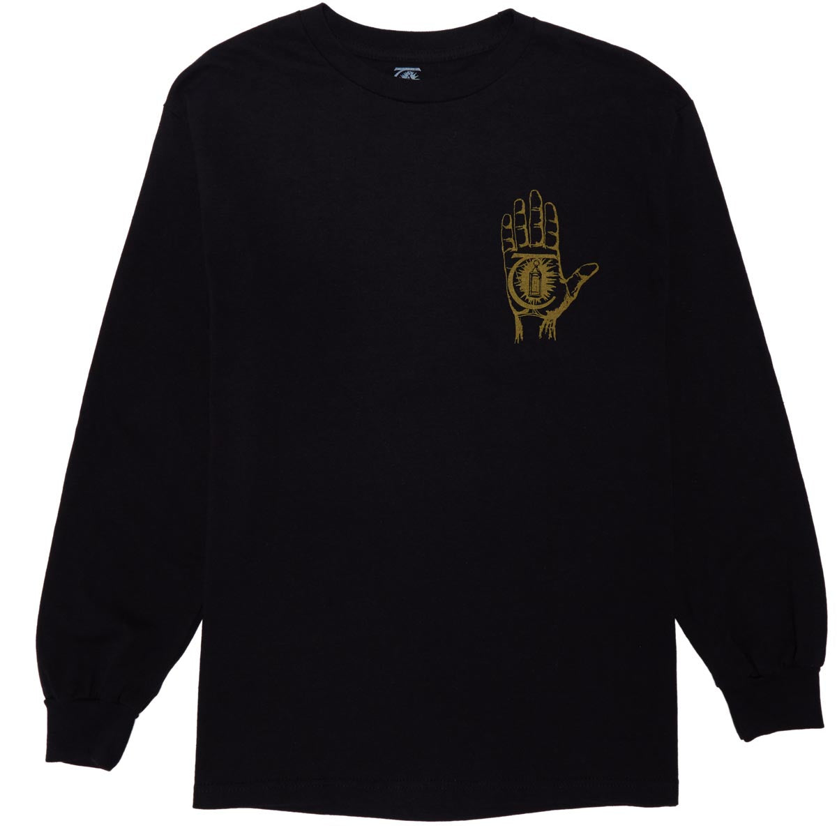 Theories Rasputin Long Sleeve T-Shirt - Black image 2