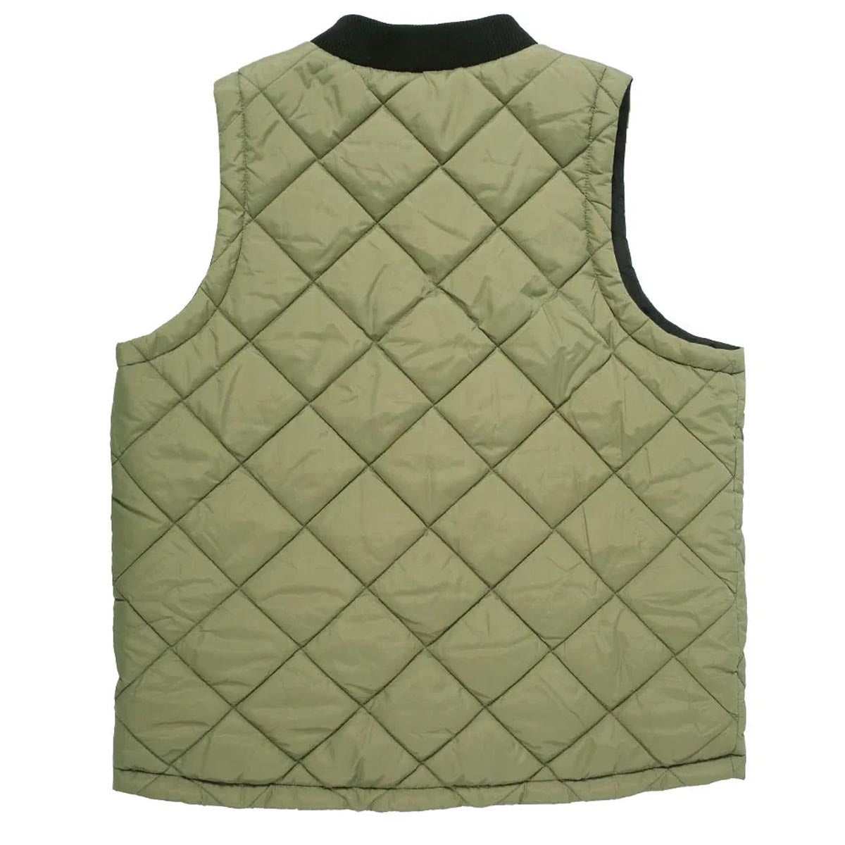 Theories Newton Quilted Reversible Vest Jacket - Sage/Black image 2