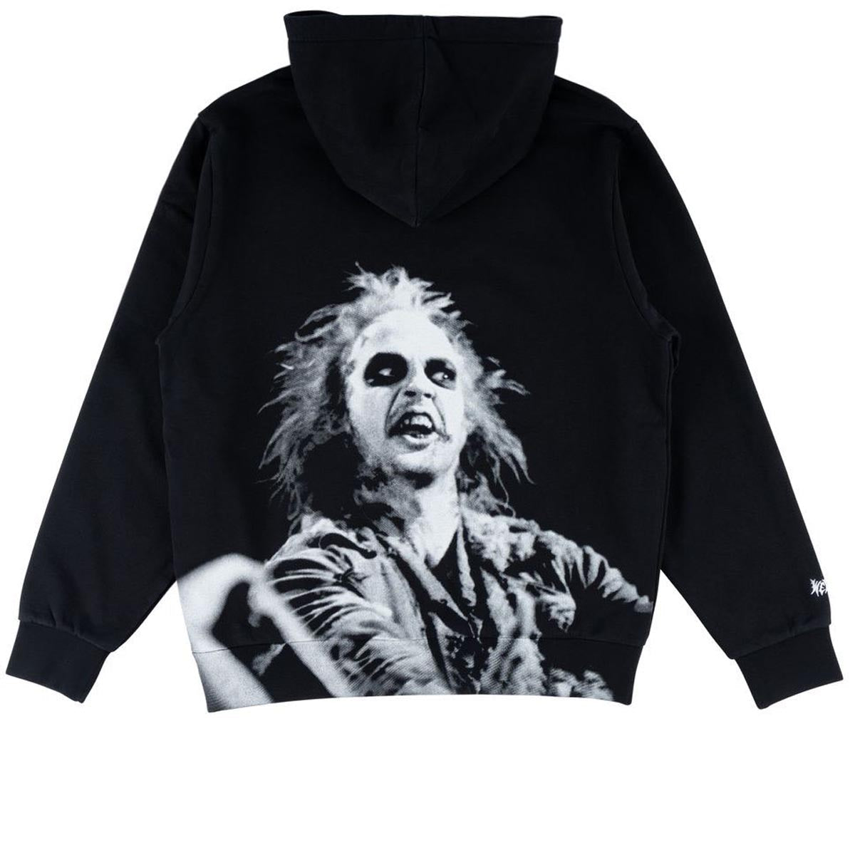 Welcome x Beetlejuice Qualified Pigment-Dyed Hoodie - Black image 1