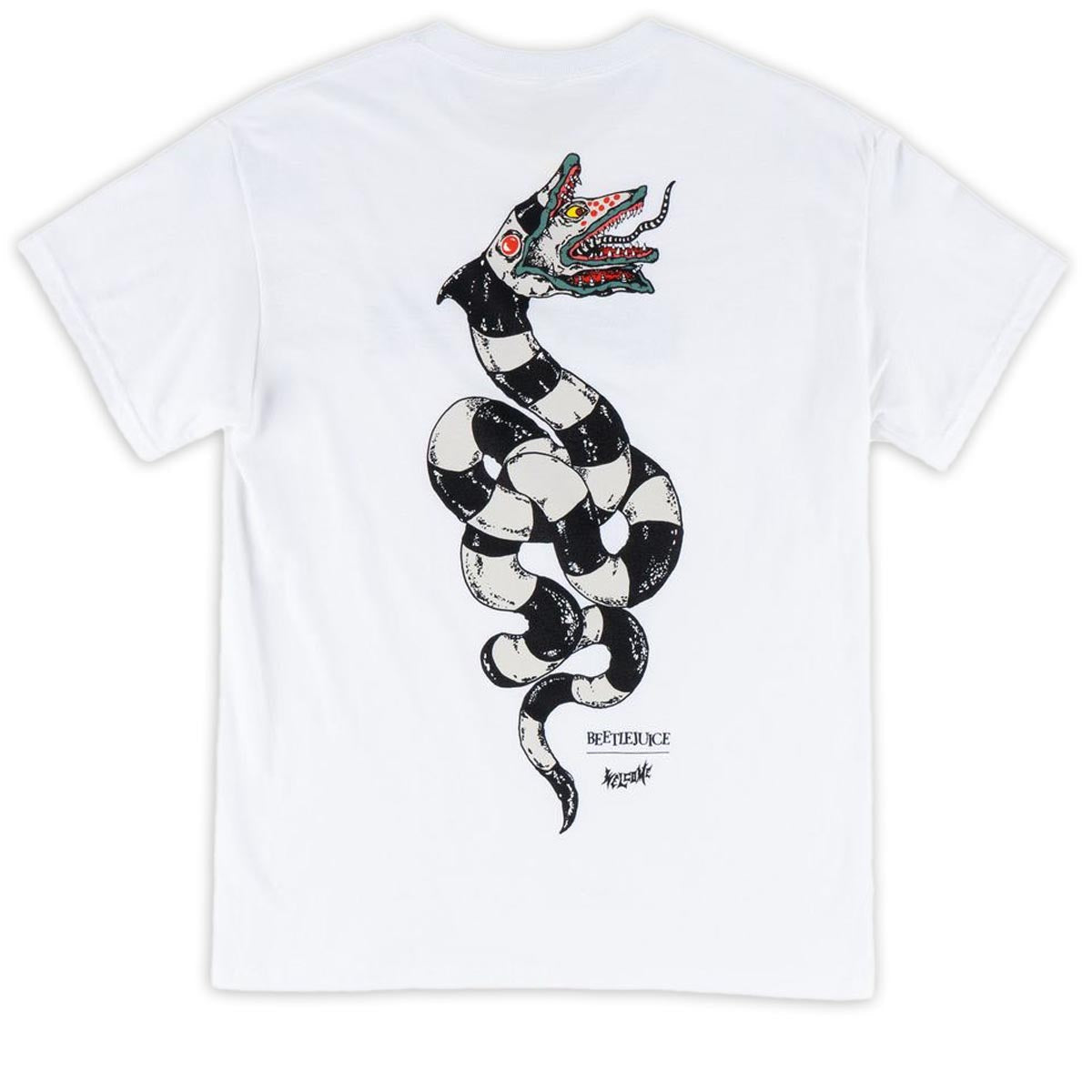 Welcome x Beetlejuice Sandworm T-Shirt - White image 1