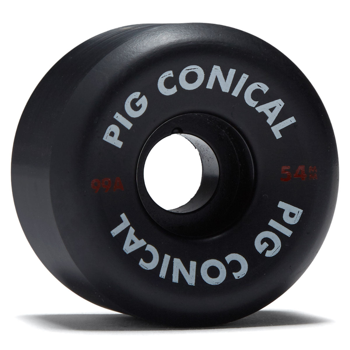 Pig Conical 95a Skateboard Wheels - Black - 54mm image 1