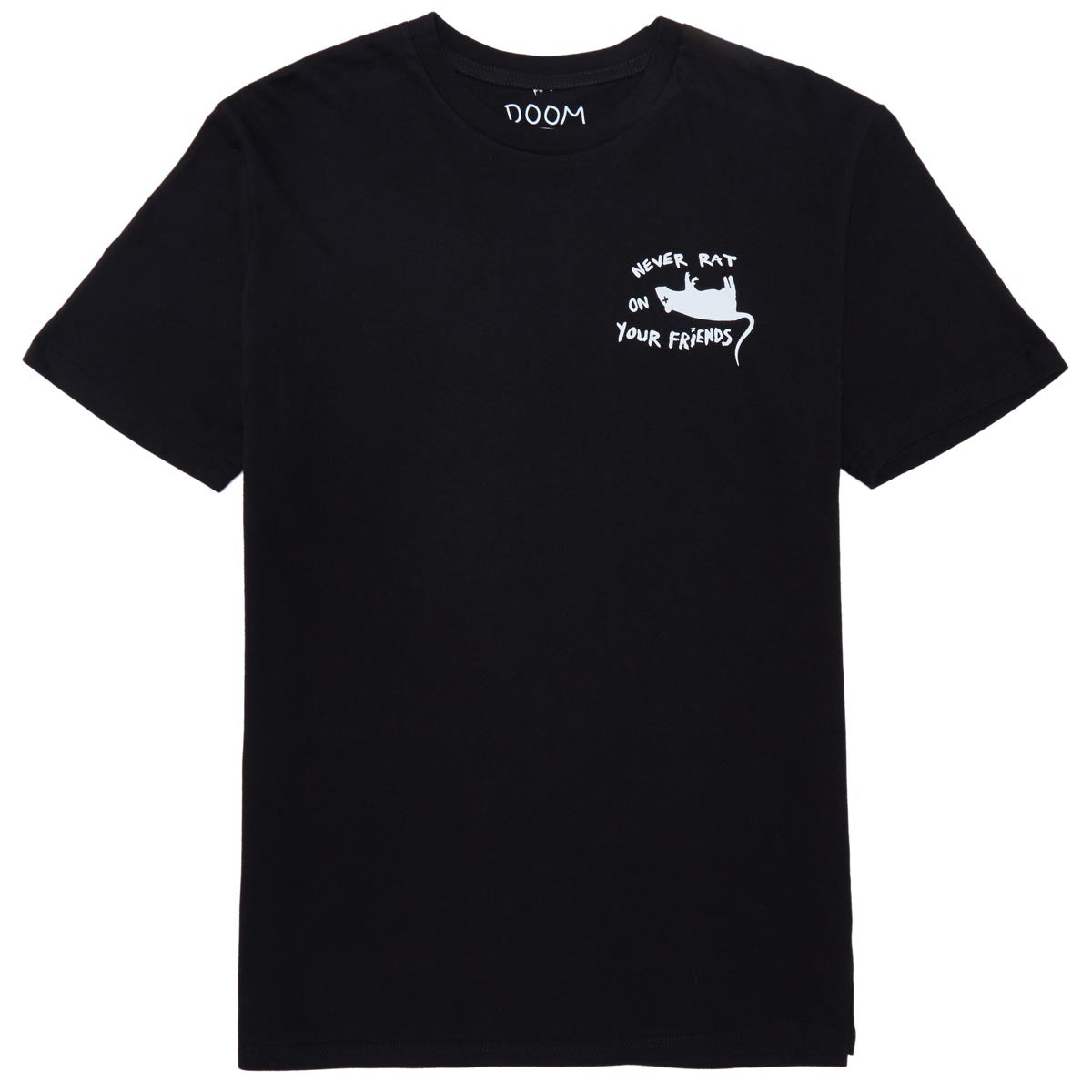 Doom Sayers Never Rat T-Shirt - Black image 2