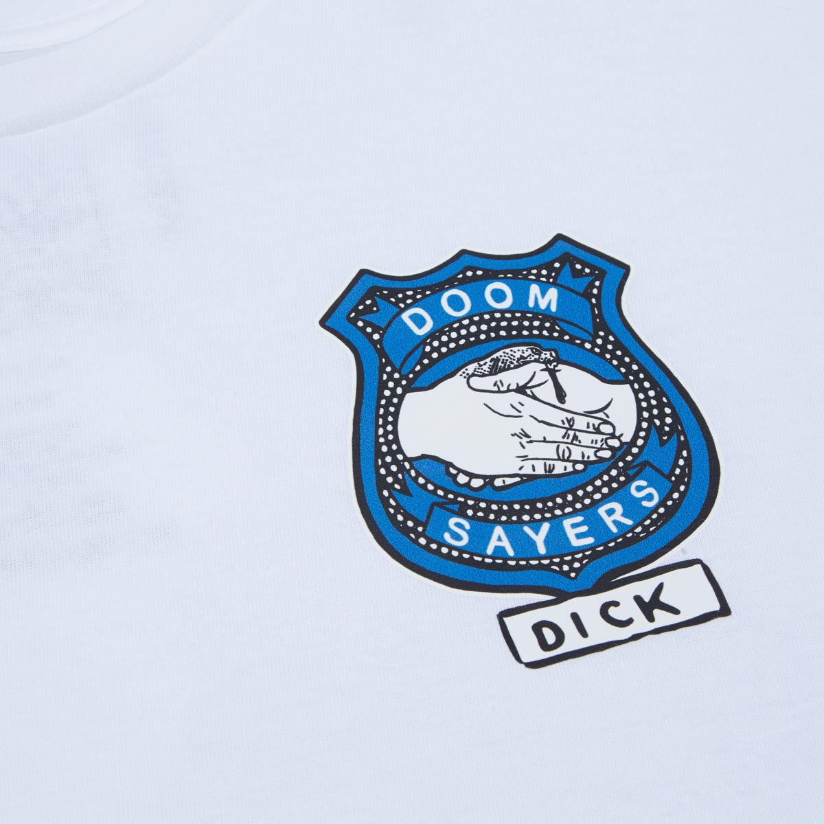 Doom Sayers Officer Dick T-Shirt - Black image 3