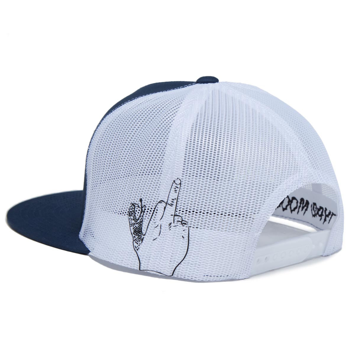 Doom Sayers Corp Cop Trucker Hat - Black/White image 2