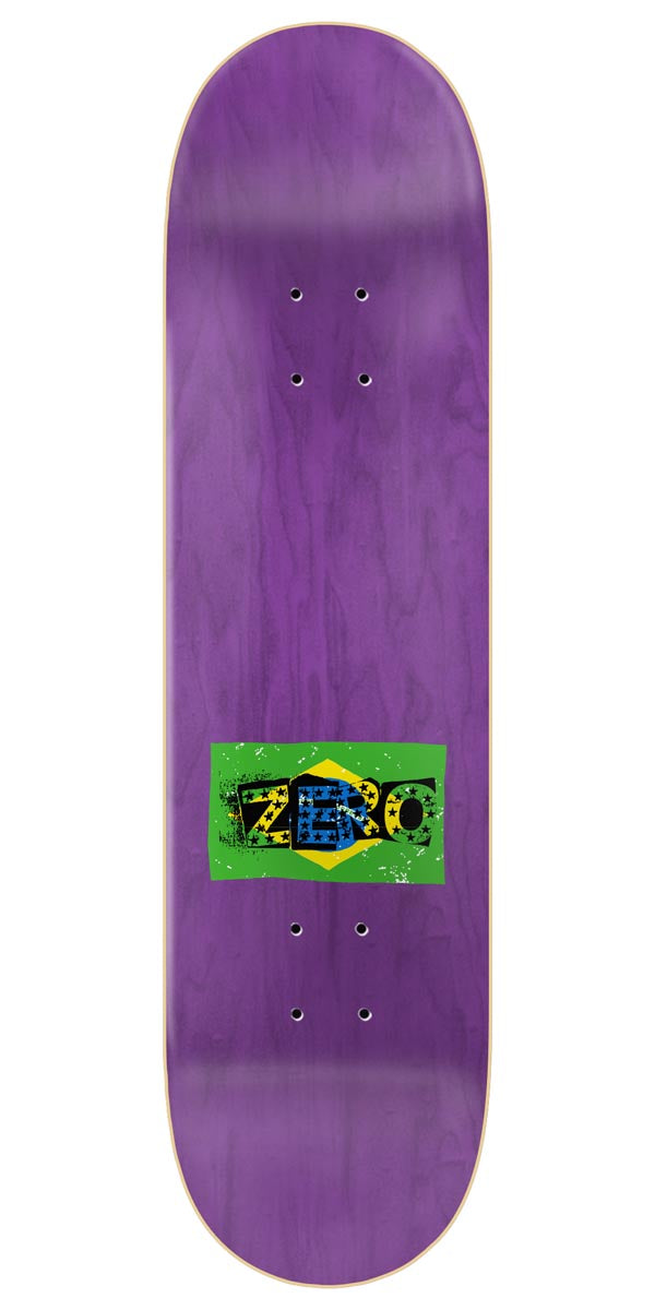 Zero Brazilian Punk Skateboard Complete - 8.50