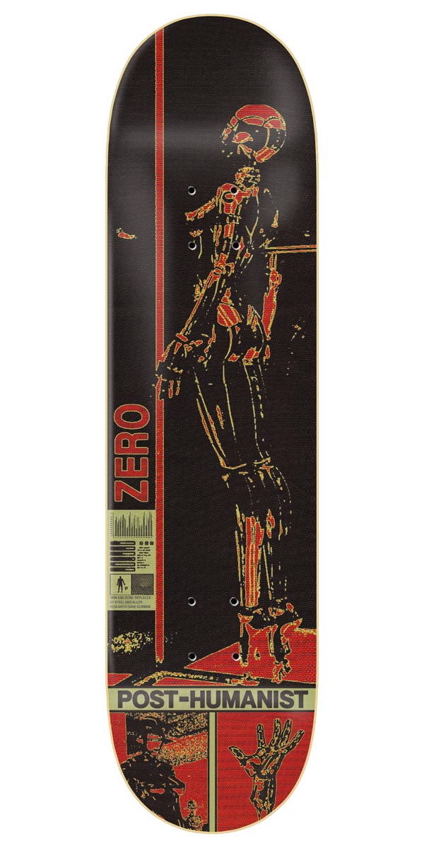 Zero Burman Post-Human Skateboard Deck - 8.50