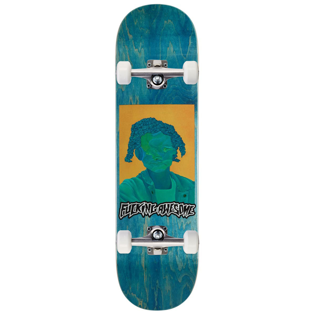 Fucking Awesome Beatrice Painted By Ranee Henderson Skateboard Complete - 8.25