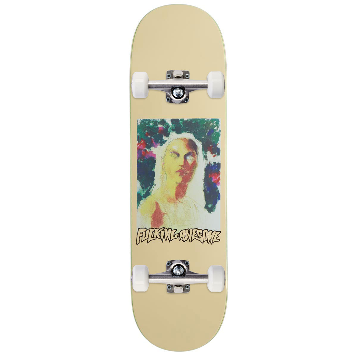 Fucking Awesome Painted Woman Skateboard Complete - 8.75