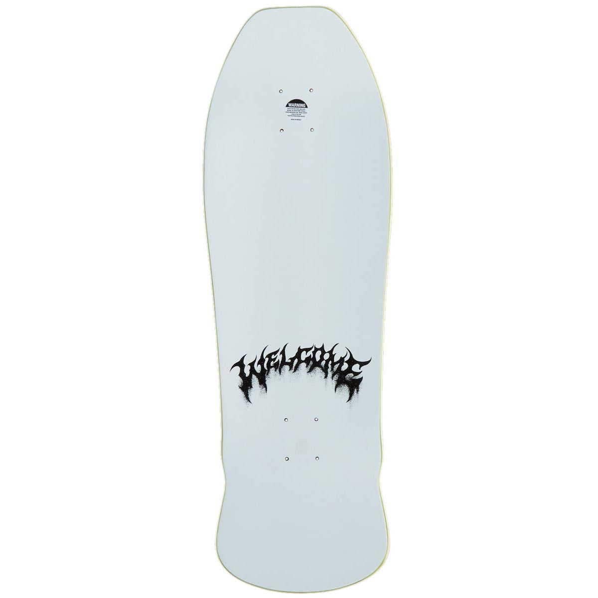 Welcome Contemplation On An Early Grab Skateboard Deck - Black - 10.00