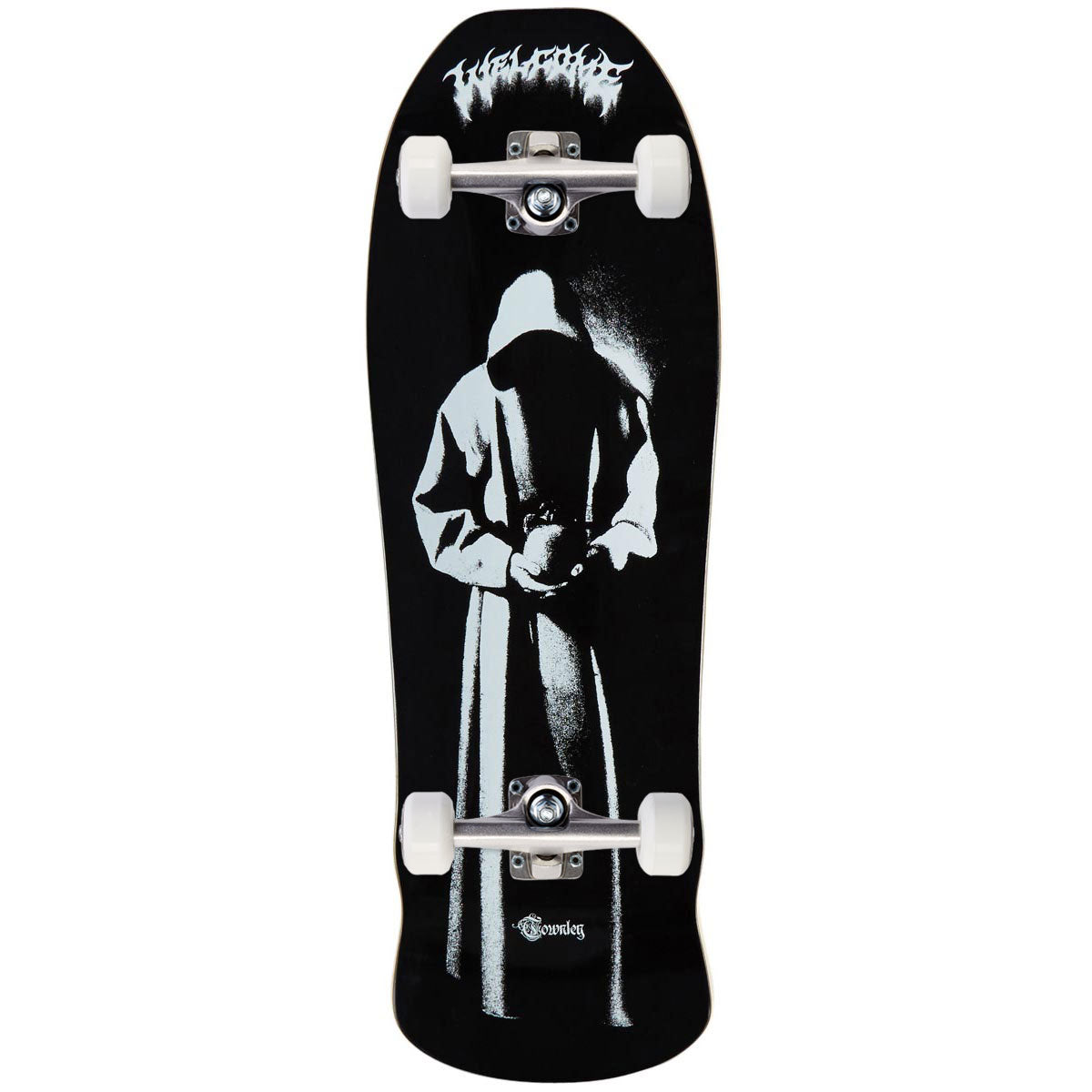 Welcome Contemplation On An Early Grab Skateboard Complete - Black - 10.00