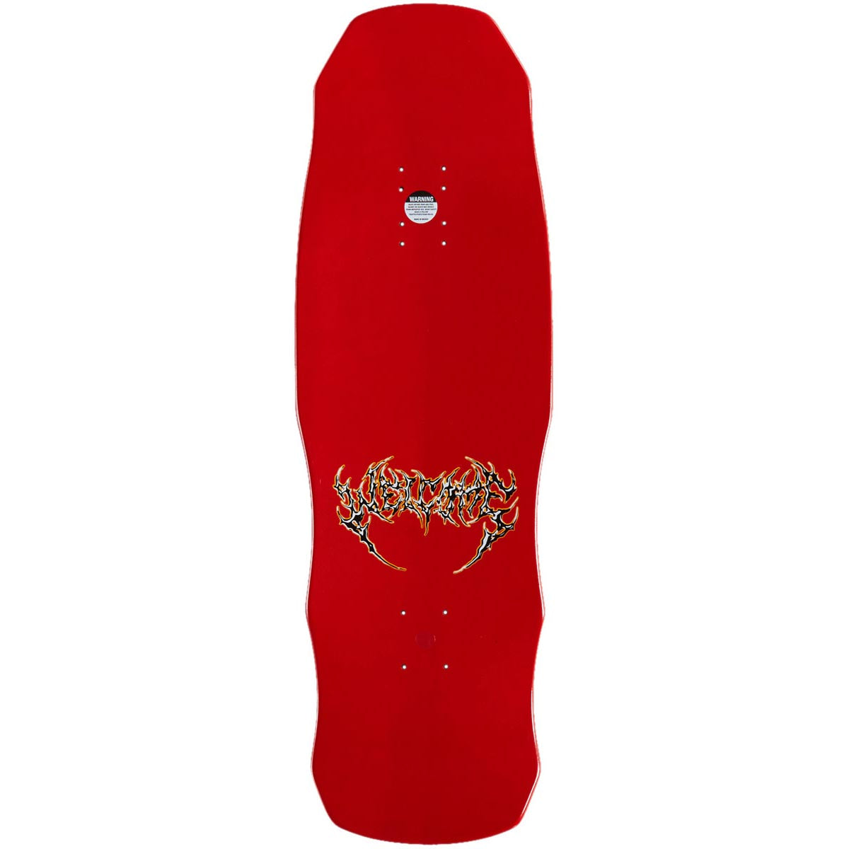 Welcome Diablo On A Dark Lord Skateboard Deck - Red Dip - 9.75