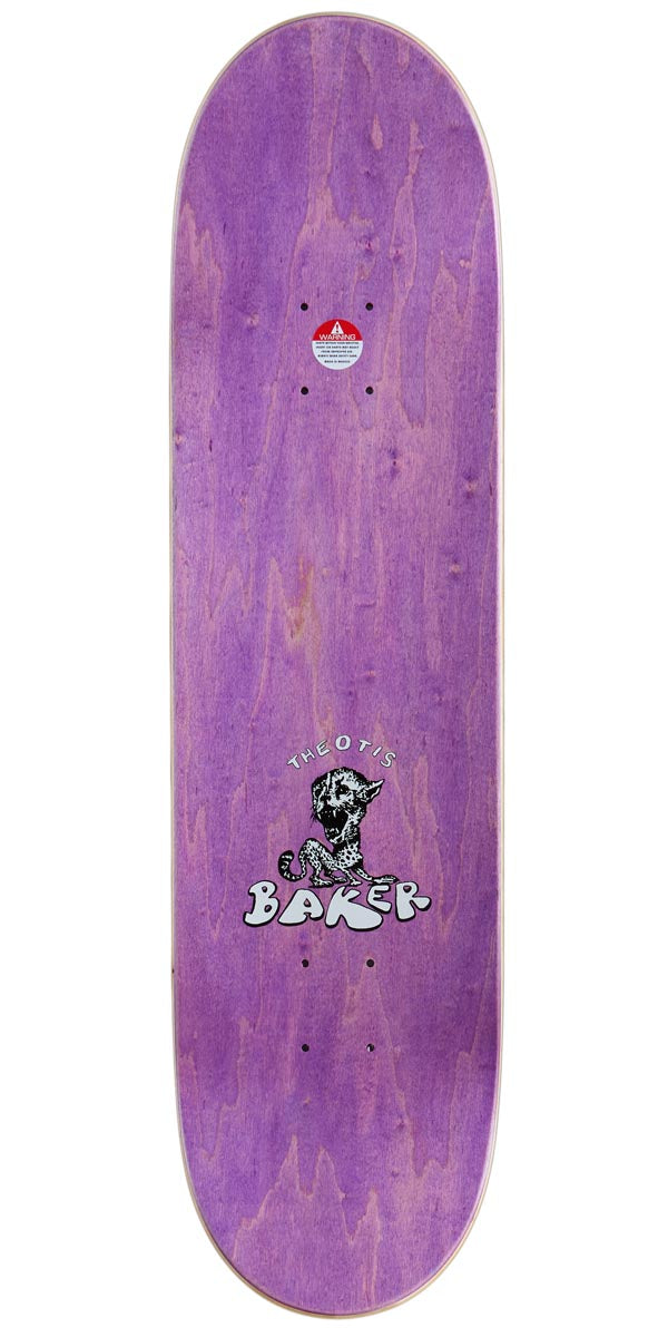 Baker Theotis Big Cats Skateboard Deck - 8.25