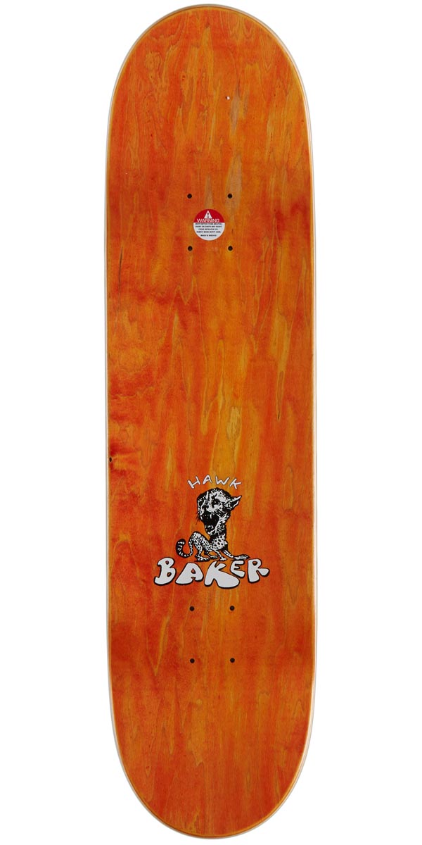 Baker Hawk Big Cats Skateboard Deck - 8.38